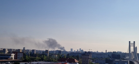 Incendiu uriaș în Sectorul 1 - Pompierii intervin de urgență / Există riscul de propagare