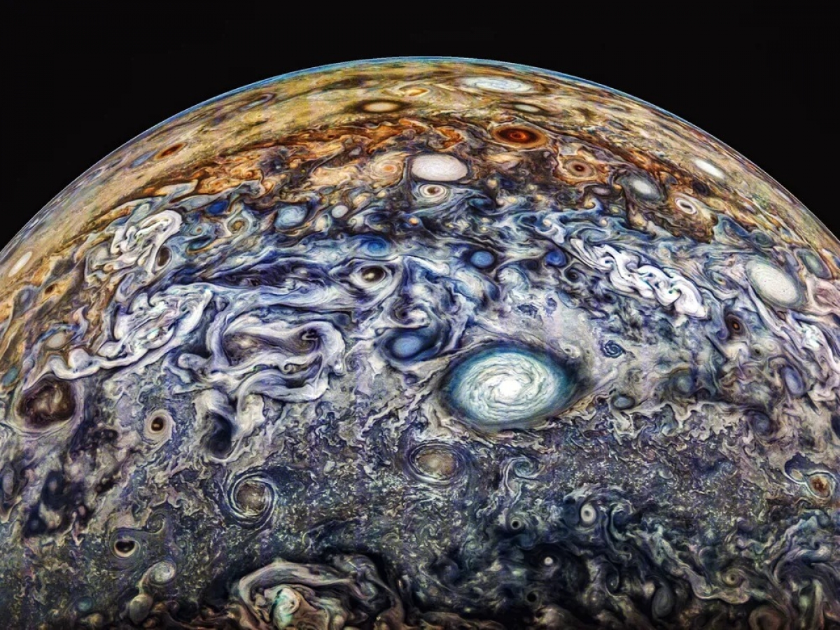 NASA a dezvăluit cele mai detaliate imagini ale planetei Jupiter din ...