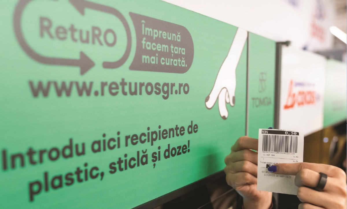 Programul guvernamental 2025: 1.000 de noi puncte de colectare anual, prin automatizarea ambalajelor, în planul Ministerului Mediului