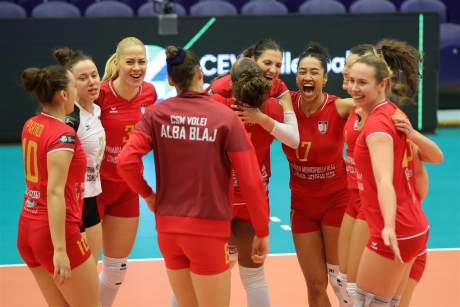 CSM Volei Alba Blaj s-a calificat în semifinalele Cupei CEV