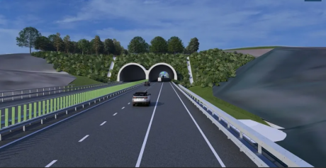 Contractul pentru construirea lotului 2A Ditrău-Grinţieş, cel mai lung lot al Autostrăzii Unirii A8, a fost atribuit asocierii SA&PE Construct-Tehnostrade