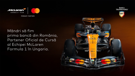 Banca Transilvania, prima bancă din România care devine partener strategic în Formula 1