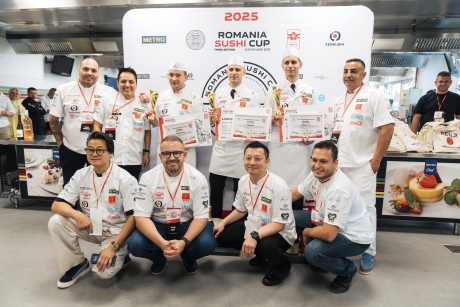 România are un nou campion la sushi! Romania Sushi Cup 2025 și-a desemnat câștigătorul care va reprezenta țara la Tokyo