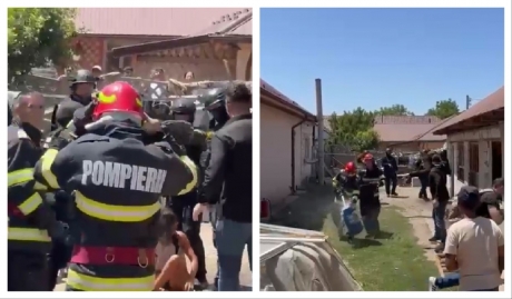 Un bărbat a chemat poliția după ce concubina sa a amenințat că dă foc casei
