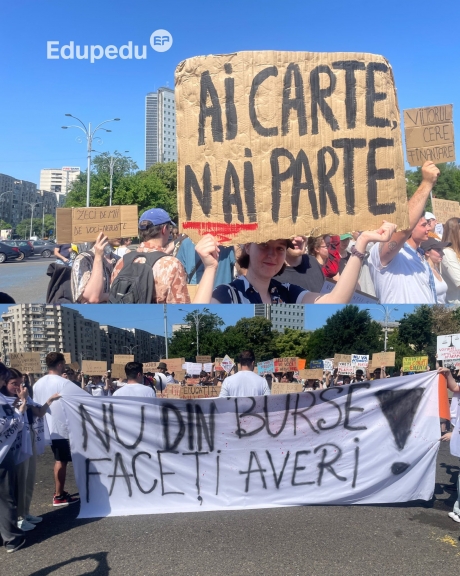 Sergiu Covaci (ANOSR): Studenţii vor continua protestele privind bursele