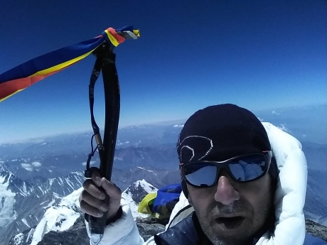 Alpinistul Horia Colibăşanu a ajuns pe al unsprezecelea vârf de peste 8.000 de metri din carieră