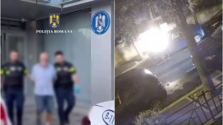 'Contabilul incendiator' a venit din Belgia și a făcut prăpăd lângă Romexpo: a dat foc la mașini și n-a recunoscut nimic