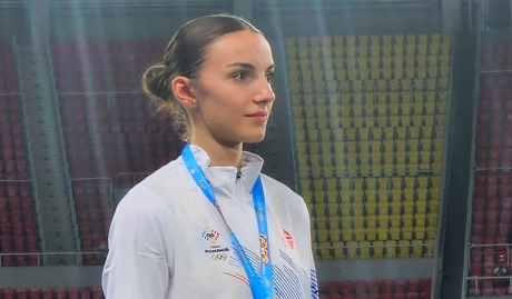 Daria Vrînceanu, medalie de argint la triplusalt, la Campionatele Europene U20, cu cea mai bună performanţă din carieră