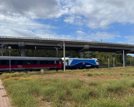 Locomotiva electrică ELASMO 005, modernizată de RELOC Craiova, a efectuat cu succes proba de performanță