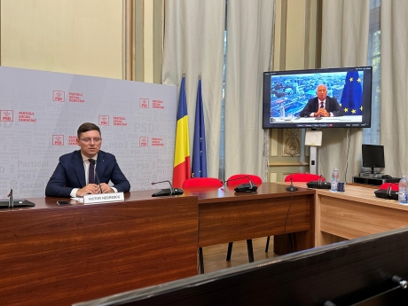 Victor Negrescu, vicepreședinte al Parlamentului European, întâlnire de nivel înalt cu președintele Consiliului European: „Vocea României trebuie să conteze”