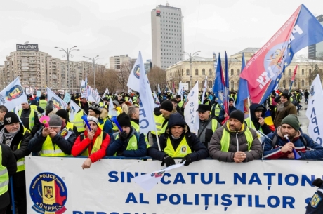 Sindicaliștii din Poliție ies cu amenințări: 'Ne pregătim de proteste mai dure decât cele din ianuarie 2025, dacă Guvernul ne afectează drepturile'